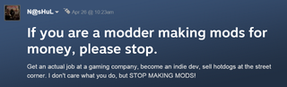 Illustration for article titled Some People Are Pissed That Skyrim's Paid Mods Are Gone